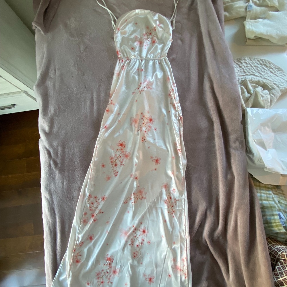 Lucy in the Sky  long Backless Dress Size XS